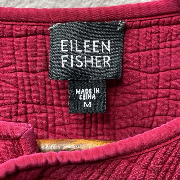 Eileen Fisher pink blazer with magnetic closure size medium - Picture 3 of 7